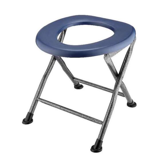 Tabouret de toilette en plastique en acier au carbone