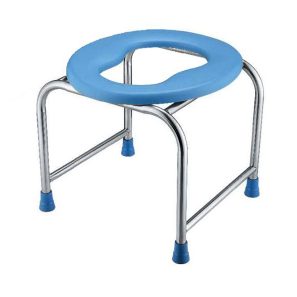 Tabouret de toilette léger en acier inoxydable